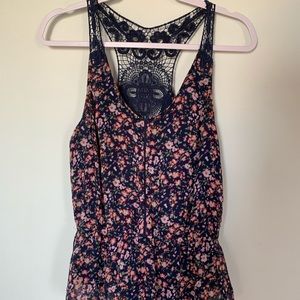 Floral tank top - Lauren Conrad